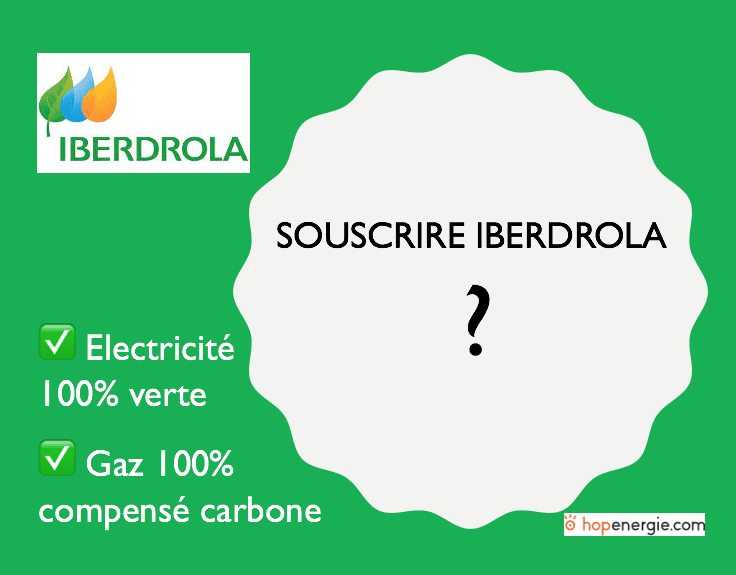 Souscrire aux offres d'Iberdrola