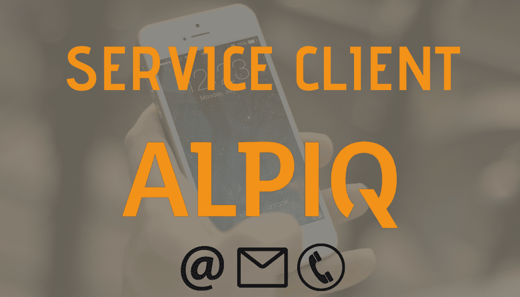 Joindre le service client Alpiq