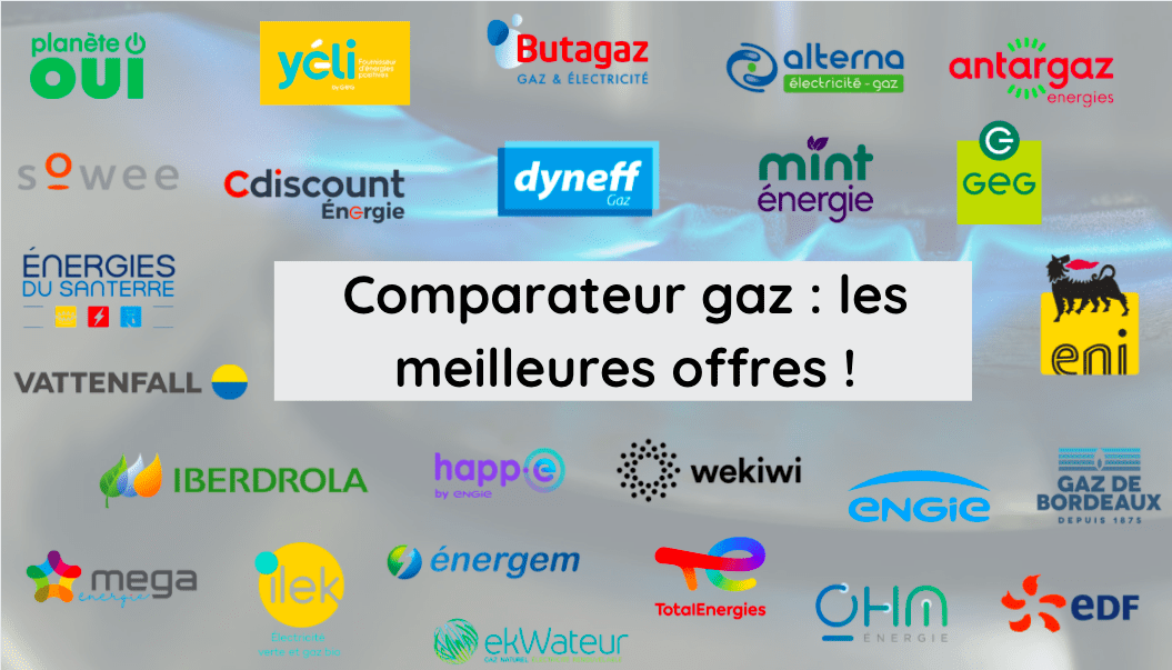 Comparatif fournisseurs Gaz naturel