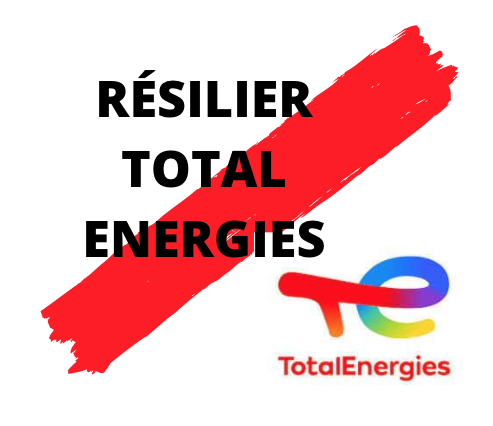 résilier un contrat Total Energies