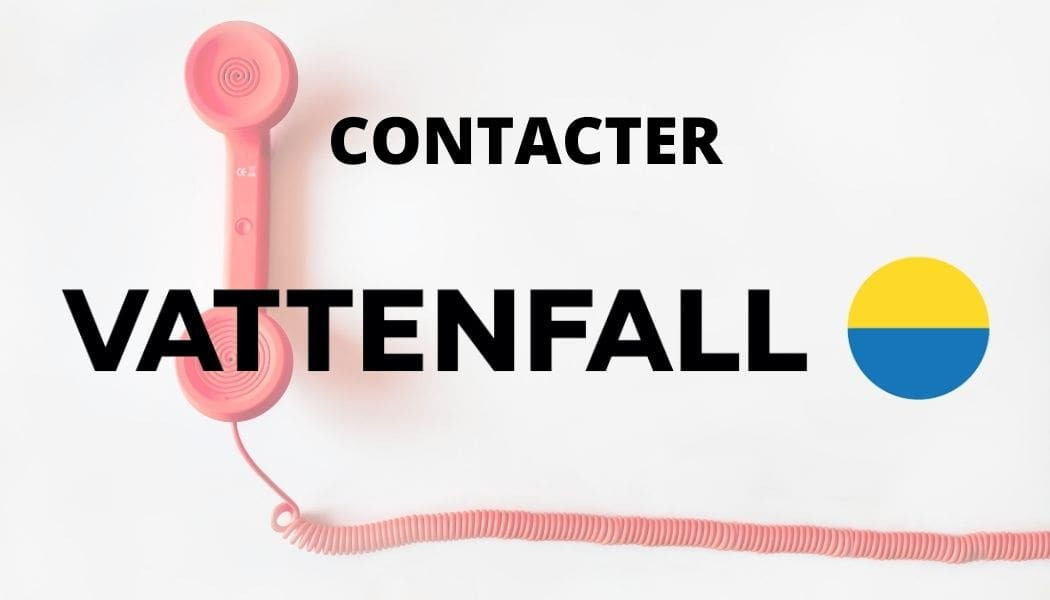 Comment contacter Vattenfall ?