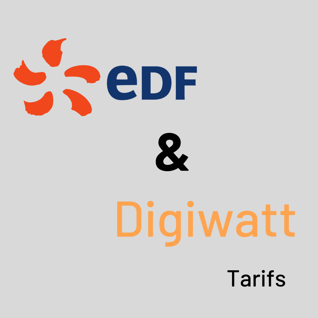 Edf et Digiwatt tarifs hopenergie.com