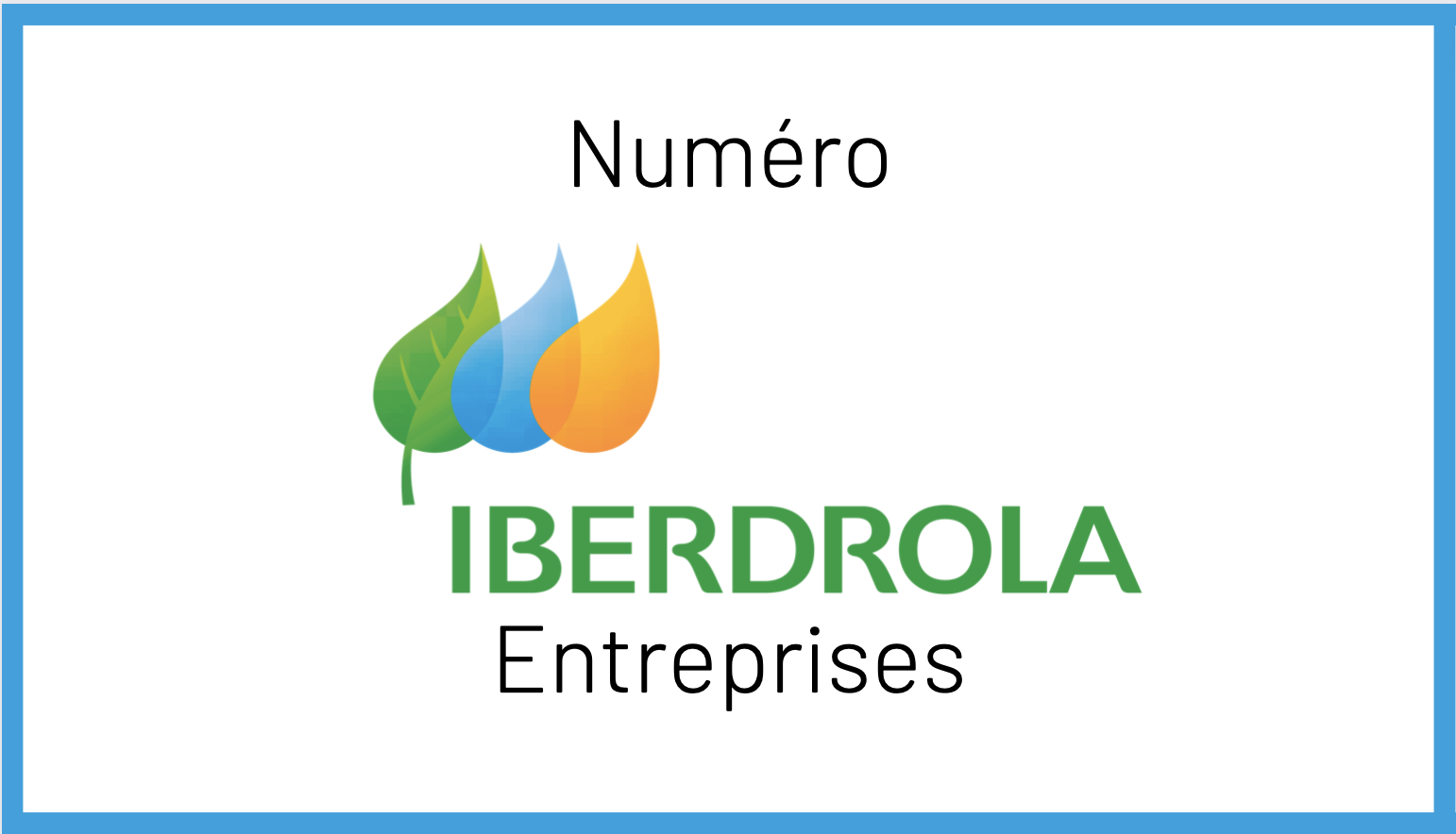Numéro Iberdrola Pro